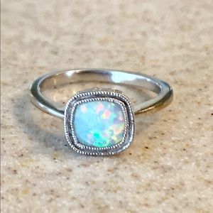 Sterling silver Opal ring